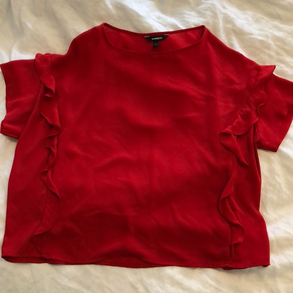 🖐 Dressy Express Ruffle Top - Picture 4 of 6